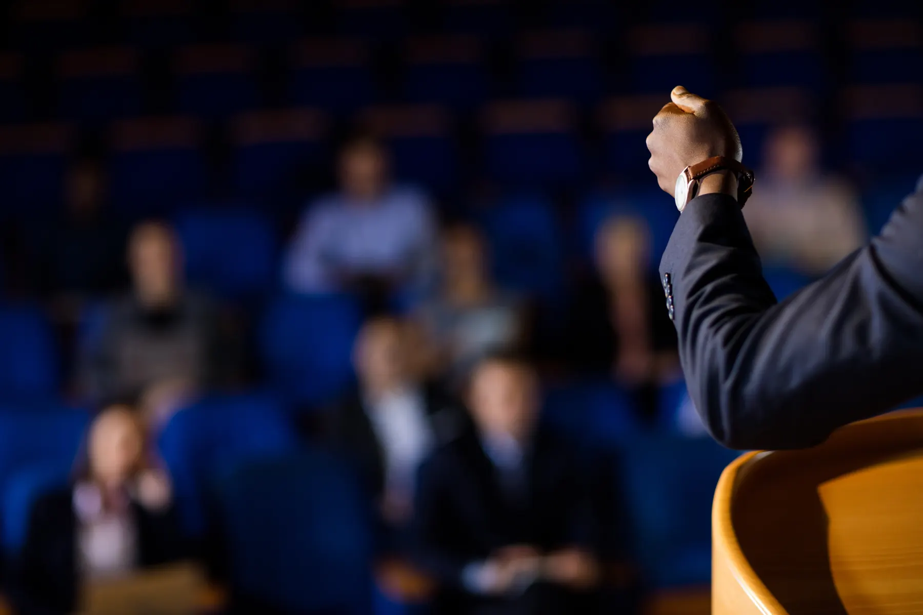 Palestra em auditório